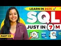 SQL Tutorial for 2025 Learn SQL Basics SQL String Data type Part - 22