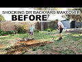Unbelievable DIY BACKYARD BEFORE AFTER Transformation
