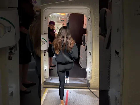 Boarding Etihad Airways Business Class ✈️ #etihad #flight #travel