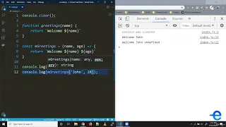 JavaScript ES6 Arrow Functions Tutorial