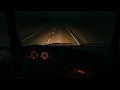 Driving Alone at Night with Art Bell | Coast to Coast AM + Desert Highway Ambience for Sleep & Focus