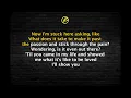 JVKE - oh to be loved - Karaoke Lyrics