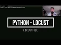 Python - Locust and locustfile