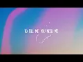 Lady Gaga - Hold My Hand (Lyrics)