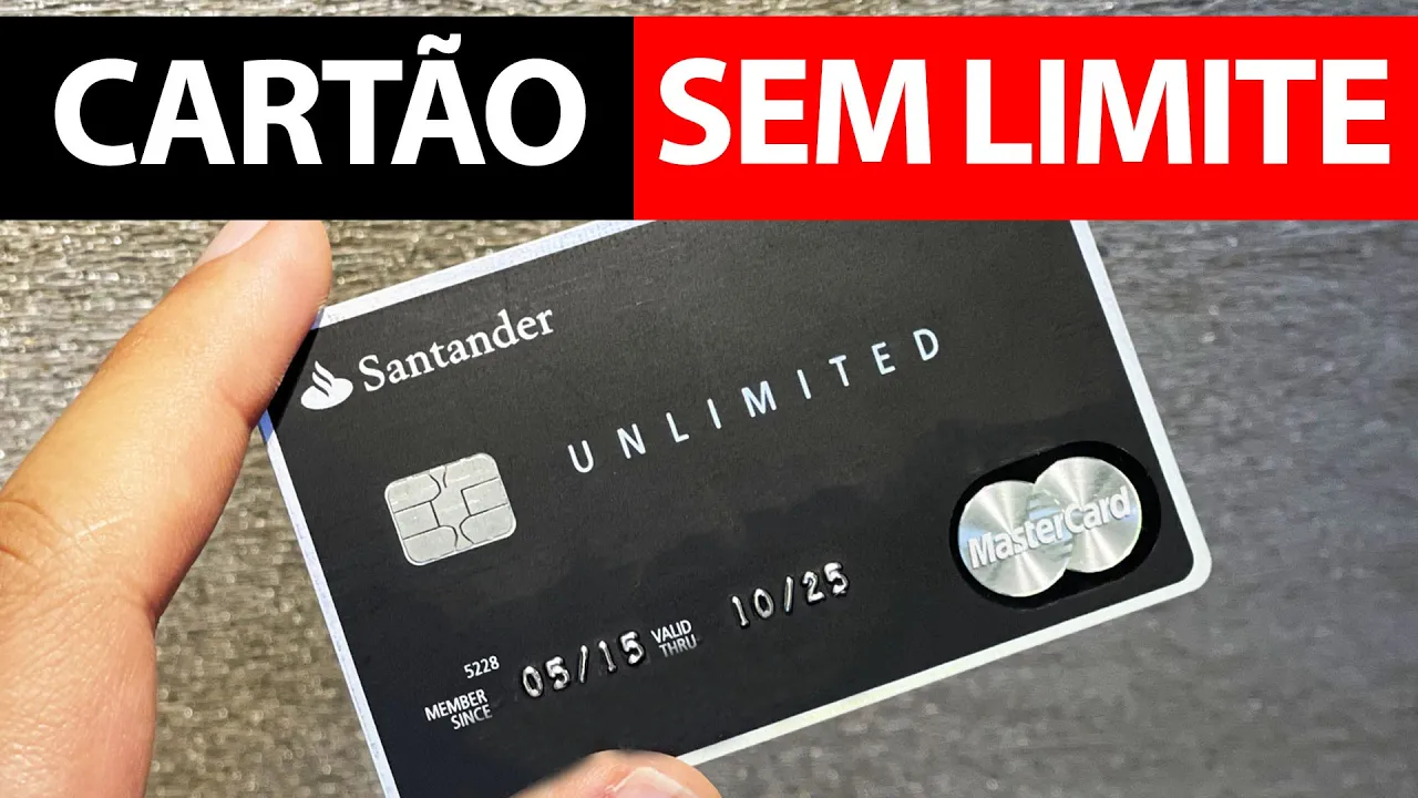 Como conseguir o cartão Santander Unlimited - Cartão de crédito sem limite