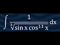 step by step integration 1 sin x cos 11 x