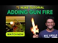 Adding Gun Fire in Nuke VFX Tamil