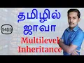 Java in Tamil - Multilevel Inheritance