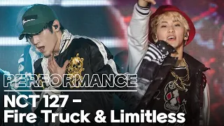 Download NCT 127 Performance at Golden Disc 2017💚 Debut song 'Fire Truck \u0026 Limitless' 🚒 MP3
