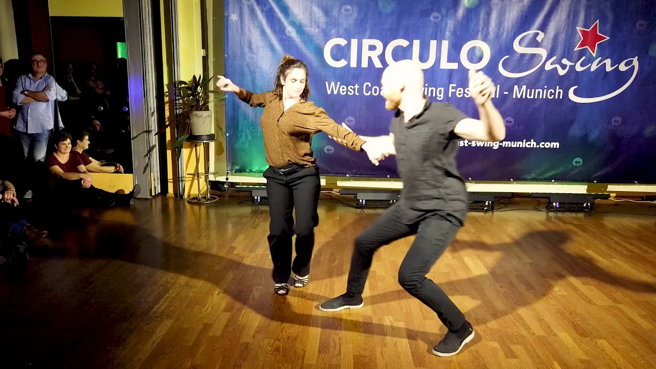 Olivier Massart & Virginie Massart - Circulo West Coast Swing Festival Dec 2019