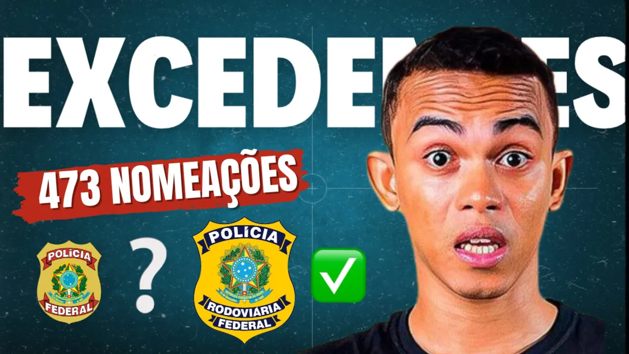 CONCURSO PRF: AUTORIZADA NOMEAÇÃO DE 473 EXCEDENTES !