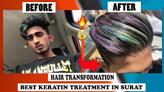 hair transformation hair keratin by hair factory honey jaiswal vlog 2020
