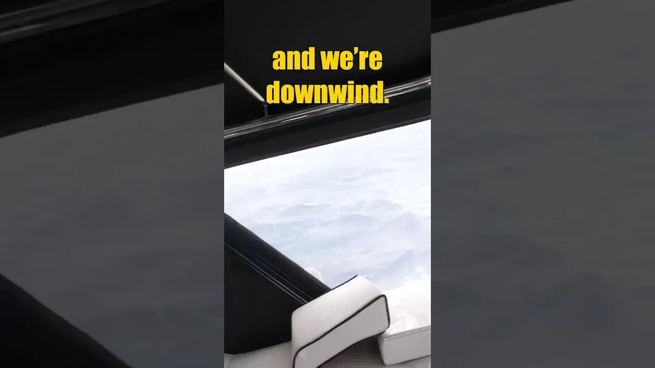 Sailing in 50 knot winds!