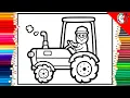 Farm Tractor Coloring Pages Grow Your Creativity