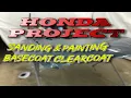Honda Project Painting Basecoat Clearcoat TCP Global Restoration Shop Paint