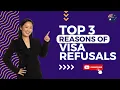 Top 3 reasons for Visa Refusals in Australia Watch this before you make a visa application