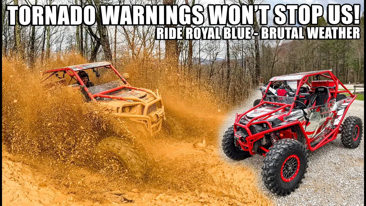 Ride Royal Blue - Tornados, Rolls & Trail Side RZR Repairs - Tennessee Trail Riding Day 1 - SXS/UTV