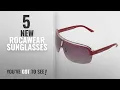 Top 10 Rocawear Sunglasses Winter 2018 Rocawear R1282 RD Rectangular Sunglasses Red 75 mm