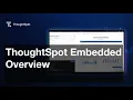 Thoughtspot Embedded Add Analytics to Your App