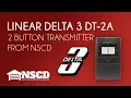 Linear Delta 3 DT-2A Transmitter Remote DNT00017A