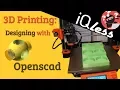 3D Printing Designing with openscad