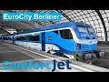 Lagu ComfortJet – First Class Journey on Czechia’s New High-Speed Train | EC Berliner: Decin to Berlin