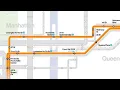 F and M subway lines swap routes on weekdays starting today