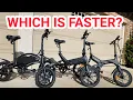 I SPEED TESTED 3 E-Bikes Jetson Bolt Pro Jetson Haze ONEBOT S7 Ebike
