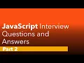Top JavaScript Interview Question Part 2 Best javascript interview questions and answer in Hindi