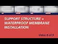 CleanCut Bath Install Series 8 of 9 - Support Structure Installation