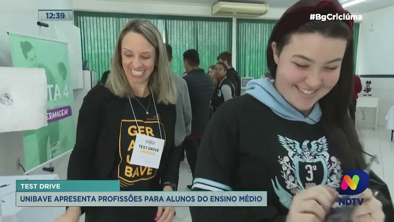 "Test drive" apresenta profissões para alunos do ensino médio