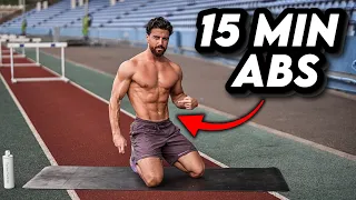15 Min ABS Workout | No Equipment & No Repeat | Rowan Row