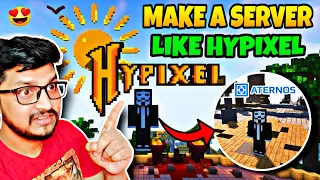 How To Make A Minecraft Server Like Hypixel in Aternos How To Make Lobby in Aternos Server Part - 1