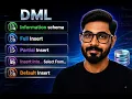 SQL DML INSERT INFORMATION - SCHEMA Explained DEFAULT Multiple Rows INSERT SELECT