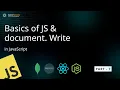 Basics of how javascript execute and document write in Javascript