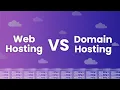What s the Difference Between Web Hosting and Domain Hosting