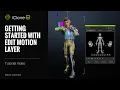 How to Edit Different 3D Motions in the Same Motion Clip iClone 8 Tutorial