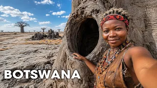 Living in BOTSWANA How People Live Where 70 of the Country Is Desert 4K Travel Documentary