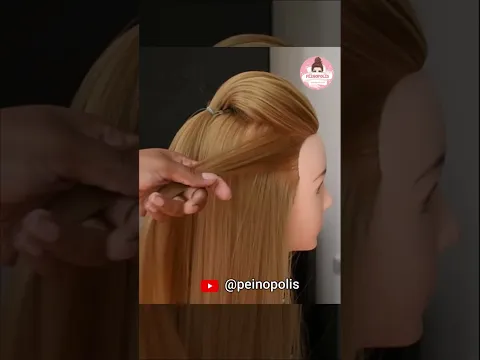 Peinado con trenza ambos lados
