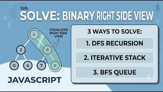 199 Binary Tree Right Side View - LeetCode JavaScript