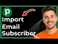 How to import email subscriber list to Pipedrive CRM Full 2026 Guide