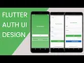 Flutter Auth UI - Speed Code Flutter Design