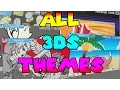 All Nintendo 3DS Themes 75 Themes