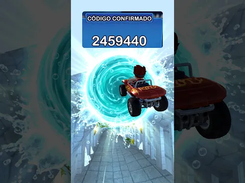 Puse el CÓDIGO SECRETO de Beach Buggy Racing #shorts