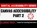 Canvas Accessibility Part 2