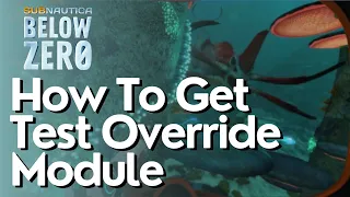 How To Get Test Override Module In Subnautica Below Zero