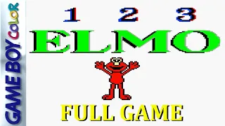 Sesame Street Elmo s 123s Game Boy Color - Full Game 1080p60 Walkthrough