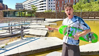 Los Niveles de Agua con Skate más Peligrosos