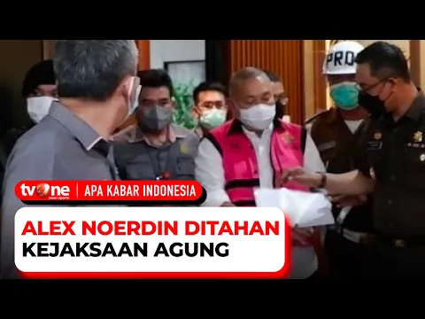 Jadi Tersangka Kasus Korupsi, Alex Noerdin Ditahan Kejaksaan Agung