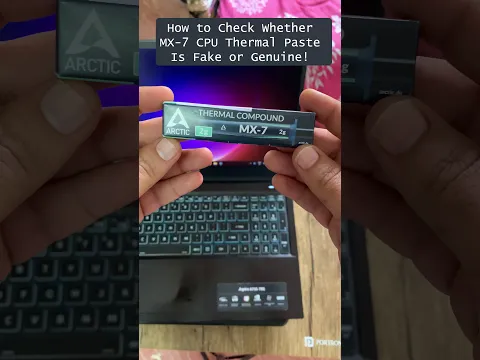 Before Using MX-7 Thermal Paste, Do This! ⚠️